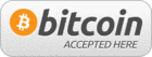 We accept Bitcoin We accept Bitcoin
